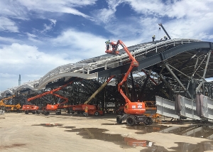 曲臂高空作業平臺出租